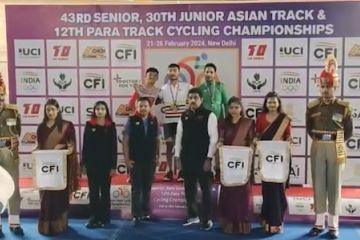 Tim para-balap sepeda Indonesia sabet 3 medali emas di kejuaraan Asia