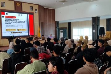 Wali Kota Cilegon apresiasi mahasiswa sampaikan evaluasi lewat diskusi