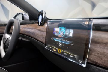 Continental ungkap layar headunit transparan pada mobil?