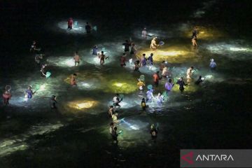 Tradisi Bau Nyale di Mandalika Lombok