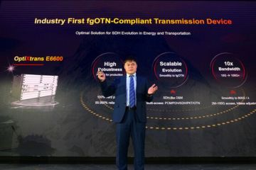 Huawei Luncurkan Produk Transmisi Optik Berstandar fgOTN yang Pertama di Industri, Menjadi Landasan Teknologi Pintar untuk Sektor Kelistrikan dan Transportasi