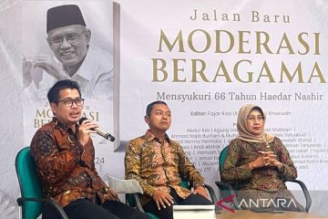PP Muhammadiyah luncurkan buku "Jalan Baru Moderasi Beragama"