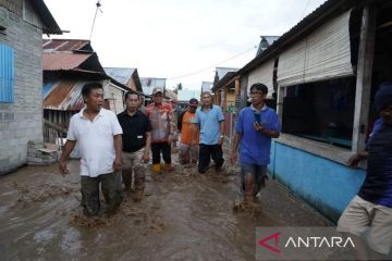 1.786 jiwa terdampak banjir di Bitung Sulut, 437 rumah terendam