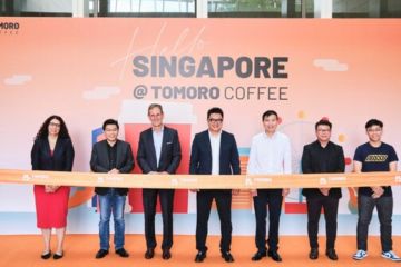 TOMORO COFFEE Resmikan Gerai Pertama di Singapura