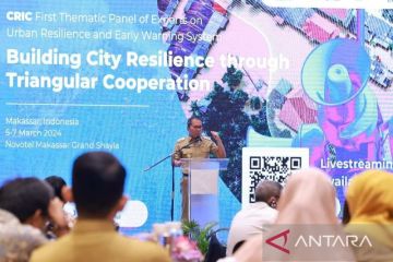Makassar tuan rumah pelatihan bangun kota tangguh ramah lingkungan