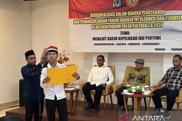 Polda Kaltara deradikalisasi mantan penganut paham intoleran