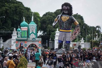 HUT Satpol PP dimeriahkan dengan pawai budaya