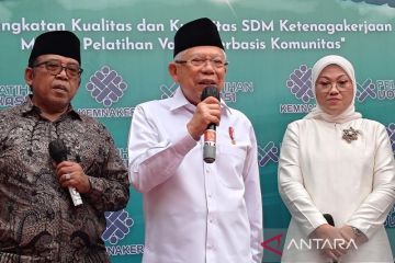 Wapres harapkan BLK Komunitas mampu tekan angka kemiskinan ekstrem