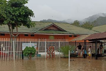 Hujan deras sejak pukul 14.00, Lapas Gorontalo terendam banjir 50 cm