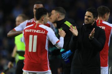 Arteta tidak peduli dengan hasil Liverpool vs Man City