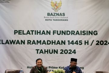 Baznas gelar pelatihan "fundraising" untuk pengumpulan zakat Ramadhan