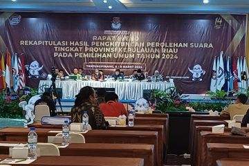 Dua calon petahana DPD Dapil Kepri pimpin perolehan suara tertinggi