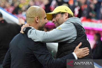 Klopp tak pernah frustasi pada Pep meski dua kali digagalkan juara