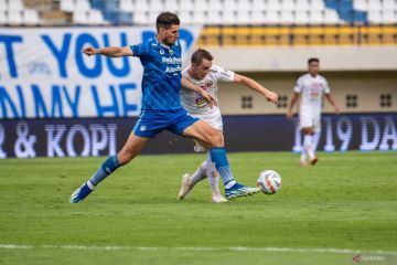 Kuipers sebut pemain sudah maksimal ketika ditahan imbang Arema FC