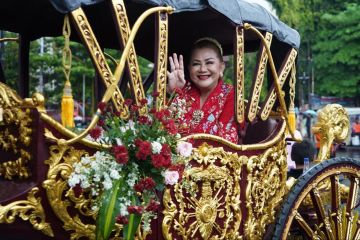 Kirab budaya Dugderan Semarang meriah meski diguyur hujan