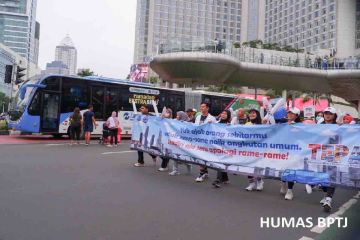 BPTJ ajak masyarakat gunakan transportasi umum guna kurangi kemacetan