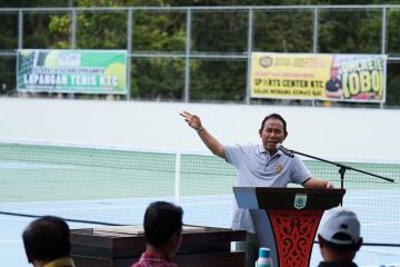 Pembangunan sport center Sumbawa Barat rampung