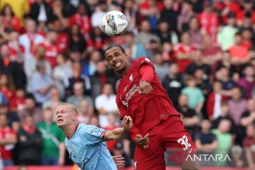 "Big match" Manchester City vs Liverpool berakhir imbang 1-1