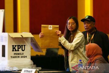 KPU lakukan rekapitulasi hasil pemungutan suara ulang Pemilu 2024 di Kuala Lumpur