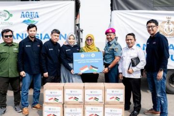 Karyawan Muslim Danone Indonesia salurkan dana Rp630 juta ke Palestina