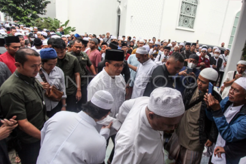 Anies Baswedan takziah almarhum Habib Hasan Bin Jafar Assegaf