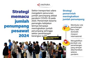 Strategi memacu jumlah penumpang pesawat 2024
