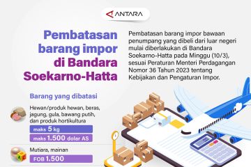 Pembatasan barang impor di Bandara soekarno-Hatta