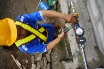235 rumah tangga di Kota Madiun dapat sambungan air bersih gratis