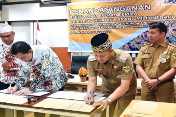 Pemkab Gunung Mas menerima hibah Rp8,7 miliar dari Kementerian PUPR