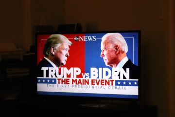 "Rematch" Joe Biden vs Donald Trumpbagi dunia