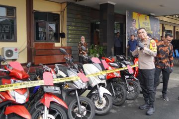 Polisi ciduk komplotan pencuri sepeda motor di Tasikmalaya