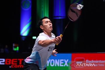 Jonatan susul Ginting ke semifinal All England 2024