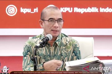 KPU RI sahkan perolehan suara Prabowo-Gibran unggul di Sulawesi Tengah