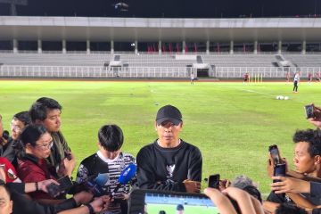 Timnas Indonesia jalani latihan perdana untuk hadapi Vietnam