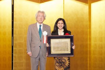 Sastia Putri, ilmuwan non-Jepang pertama peraih Ando Momofuku Award