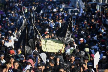 Polisi turunkan 3.055 personel amankan demo di KPU dan DPR/MPR RI