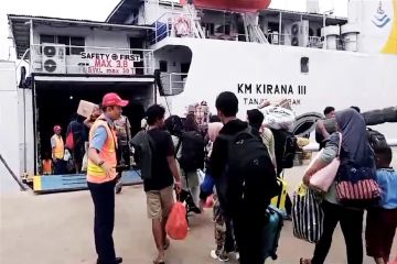 2.199 pemudik sudah bertolak dari Pelabuhan Sampit