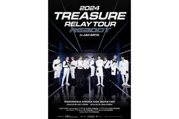 Tiket konser K-Pop TREASURE dijual di Tiket.com