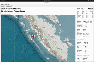 Gempa 5,3 magnitudo di Pesisir Selatan Sumbar tidak berpotensi tsunami