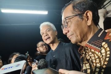 Ganjar-Mahfud buka bersama relawan, minta jaga silaturahmi