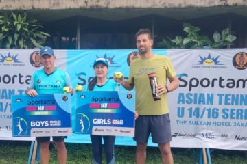 150 petenis junior ikuti Sportama Asian Tennis Series 2024 di Jakarta