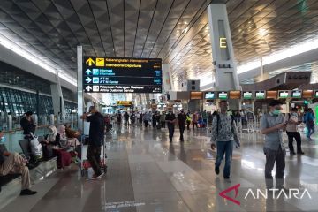 Sebanyak 2,58 juta penumpang bakal memadati Bandara Soetta