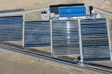Warga China ubah tenaga surya jadi pemanas ruangan ramah lingkungan