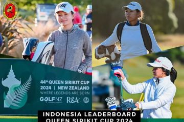 Tim golf Indonesia perbaiki peringkat pada Queen Sirikit Cup 2024