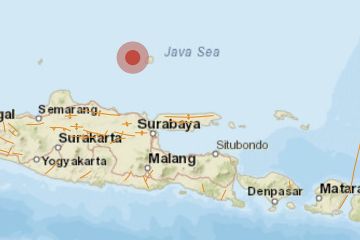 Gempa susulan di timur laut Tuban dirasakan hingga Kota Malang