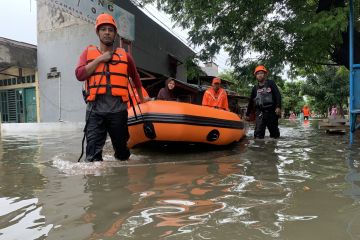 Banjir Jakarta, jumlah pengungsi di Rusun Embrio capai 340 orang