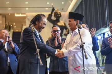 Pengamat: Prabowo merangkul NasDem karena masuk lima besar Pileg