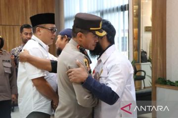 Tiga orang mantan narapidana terorisme di Samarinda ikrar setia NKRI