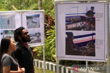 Komunitas Fotografer Jayapura gelar pameran foto banjir bandang