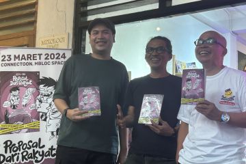 Faza Meonk & Mice Misrad luncurkan buku “Proposal dari Rakyat”